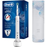 Oral-B Pro 2 2500 Cepillo eléctrico recargable con tecnología de braun- 1 mango con sensor de presión visible- 1 cabezal…